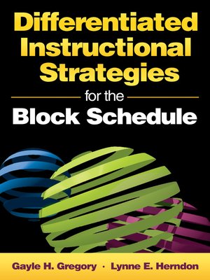 cover image of Differentiated Instructional Strategies for the Block Schedule